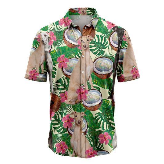 Greyhound Tropical Coconut G5731 Hawaiian Shirt