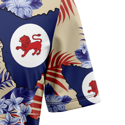 Tasmania Proud H8927 Hawaiian Shirt