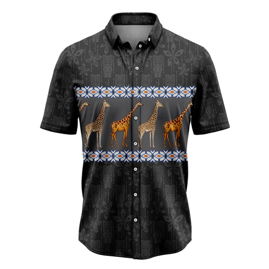 Giraffe Tropical Island G5813 Hawaiian Shirt