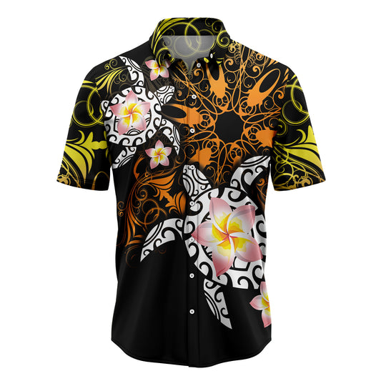 Turtle Floral T1308 Hawaiian Shirt