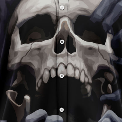Skull Smoke T1008 Hawaiian Shirt