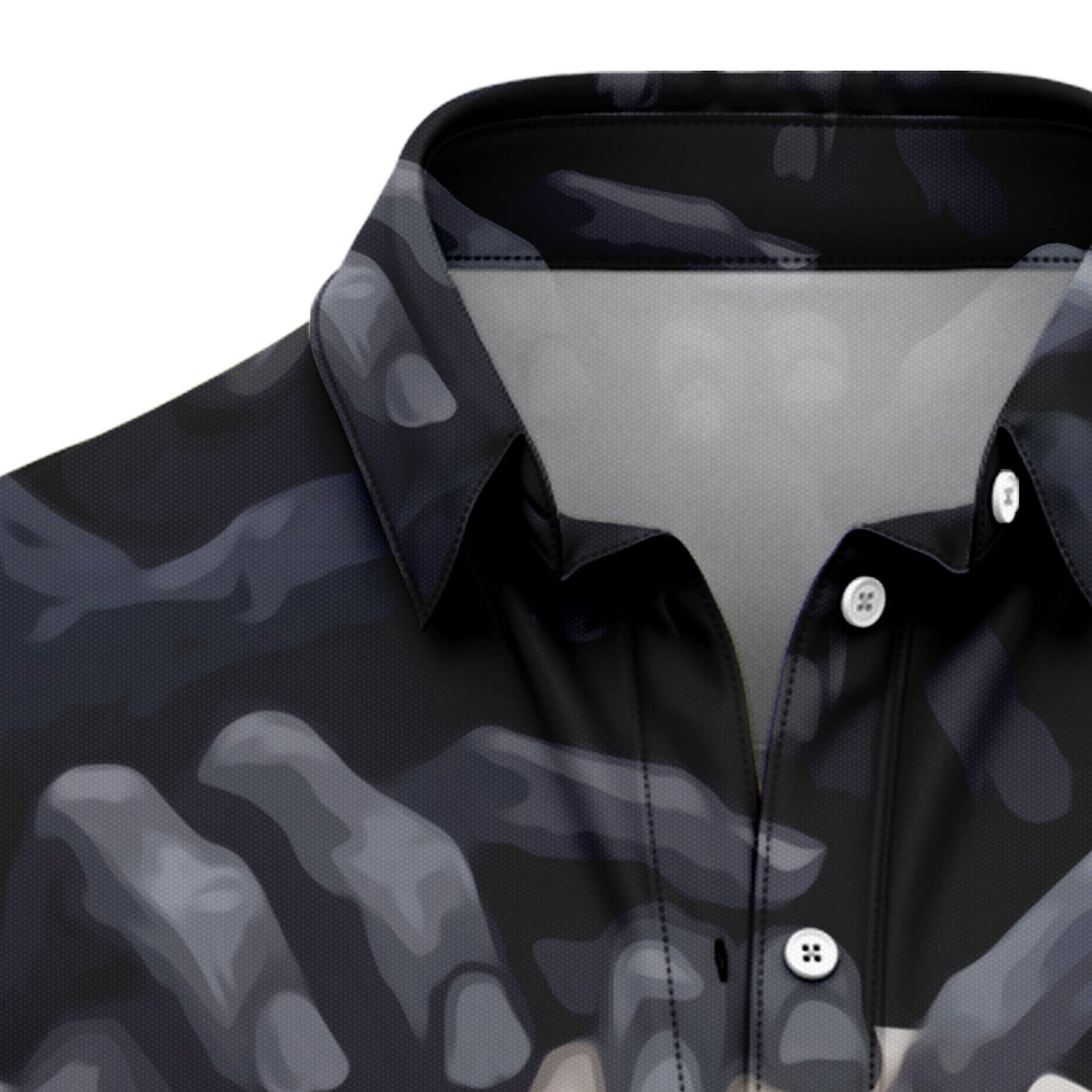 Skull Smoke T1008 Hawaiian Shirt