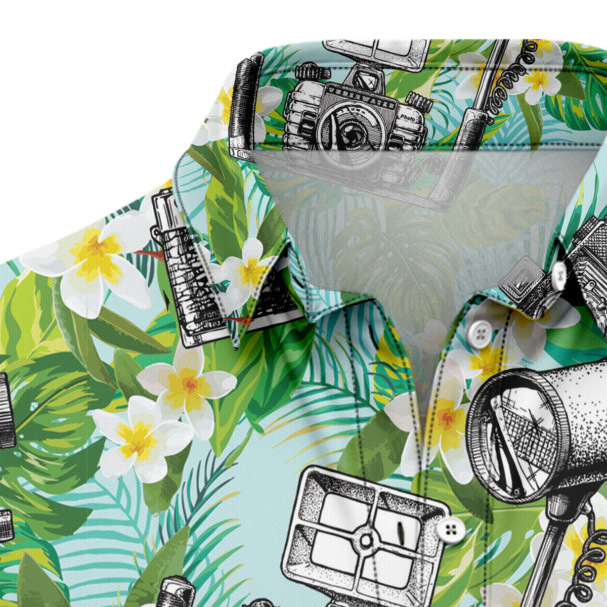 Vintage Camera Photographer G5810 Hawaiian Shirt
