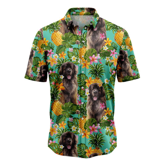 Tropical Pineapple Leonberger H137068 Hawaiian Shirt