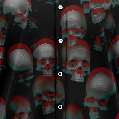 Skull Illusion G5806 Hawaiian Shirt