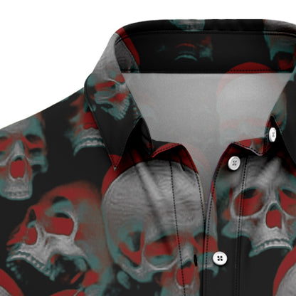 Skull Illusion G5806 Hawaiian Shirt