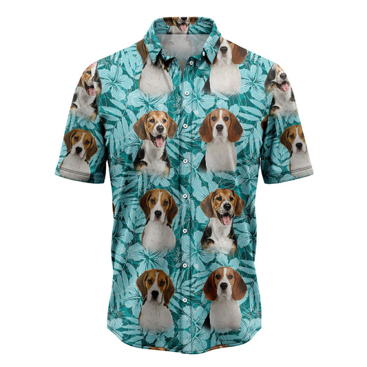 Beagle Summer Vacation G5806 Hawaiian Shirt