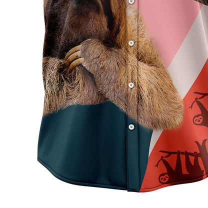 Sloth Lover H7850 Hawaiian Shirt