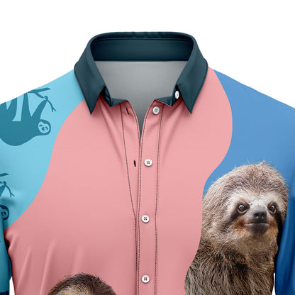 Sloth Lover H7850 Hawaiian Shirt