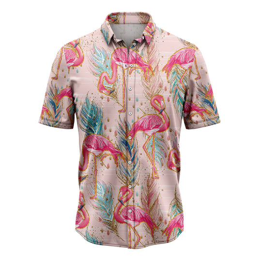 Flamingo Boho Feather H5803 Hawaiian Shirt
