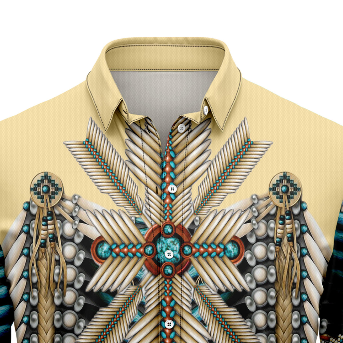 Native American Warrior G5805 Hawaiian Shirt