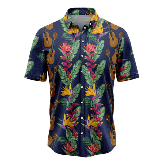 Tropical Ukulele H4819  Hawaiian Shirt