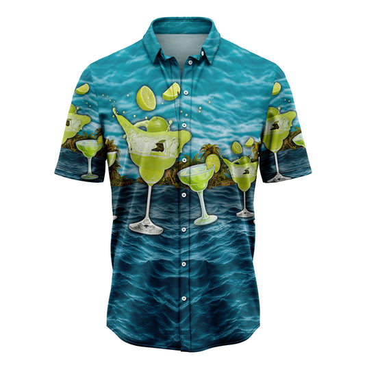 Margarita Blue Ocean H4812 Hawaiian Shirt