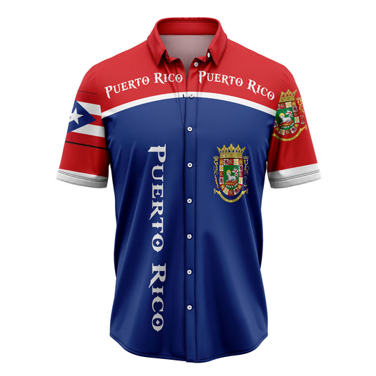 Puerto Rico Latino American G5804 Hawaiian Shirt