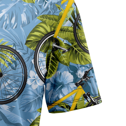 Biking Tropical G5714 Hawaiian Shirt