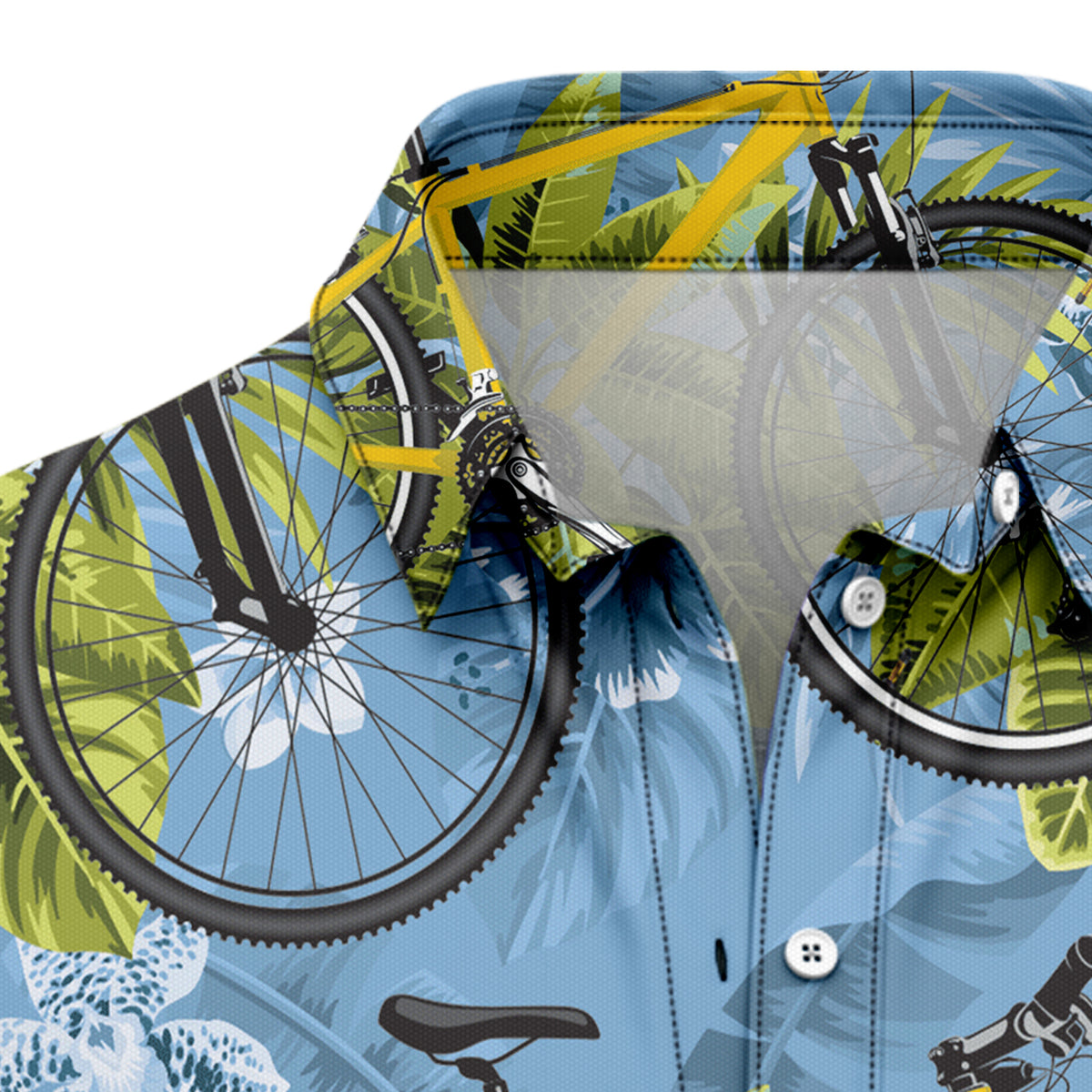 Biking Tropical G5714 Hawaiian Shirt