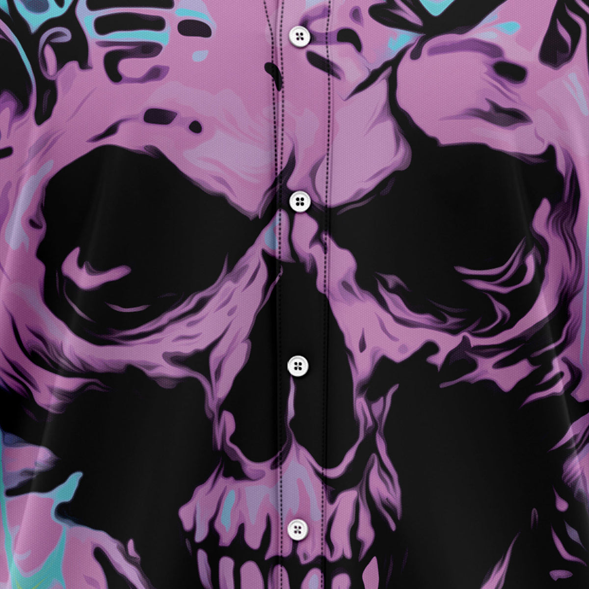 Skull EDM T0308 Hawaiian Shirt