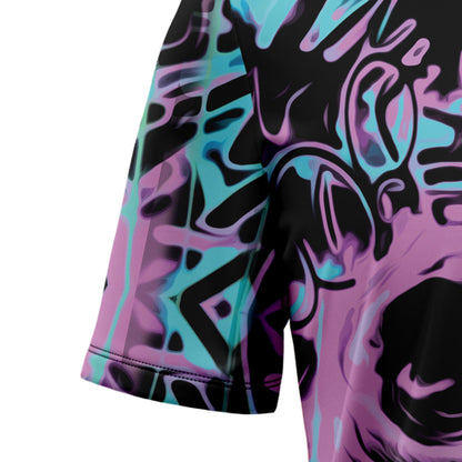 Skull EDM T0308 Hawaiian Shirt