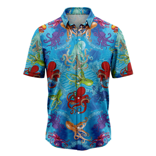 Octopus Ocean T0308 Hawaiian Shirt