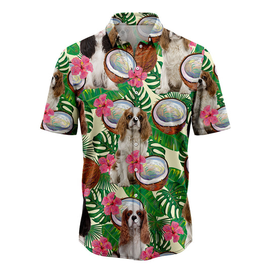 Cavalier King Charles Spaniel Tropical Coconut G5731 Hawaiian Shirt