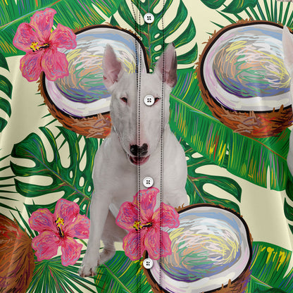 Bull Terrier Tropical Coconut G5731 Hawaiian Shirt