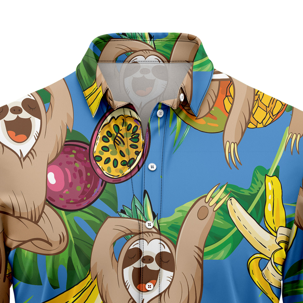 Sloth Love Fruit G5714 Hawaiian Shirt
