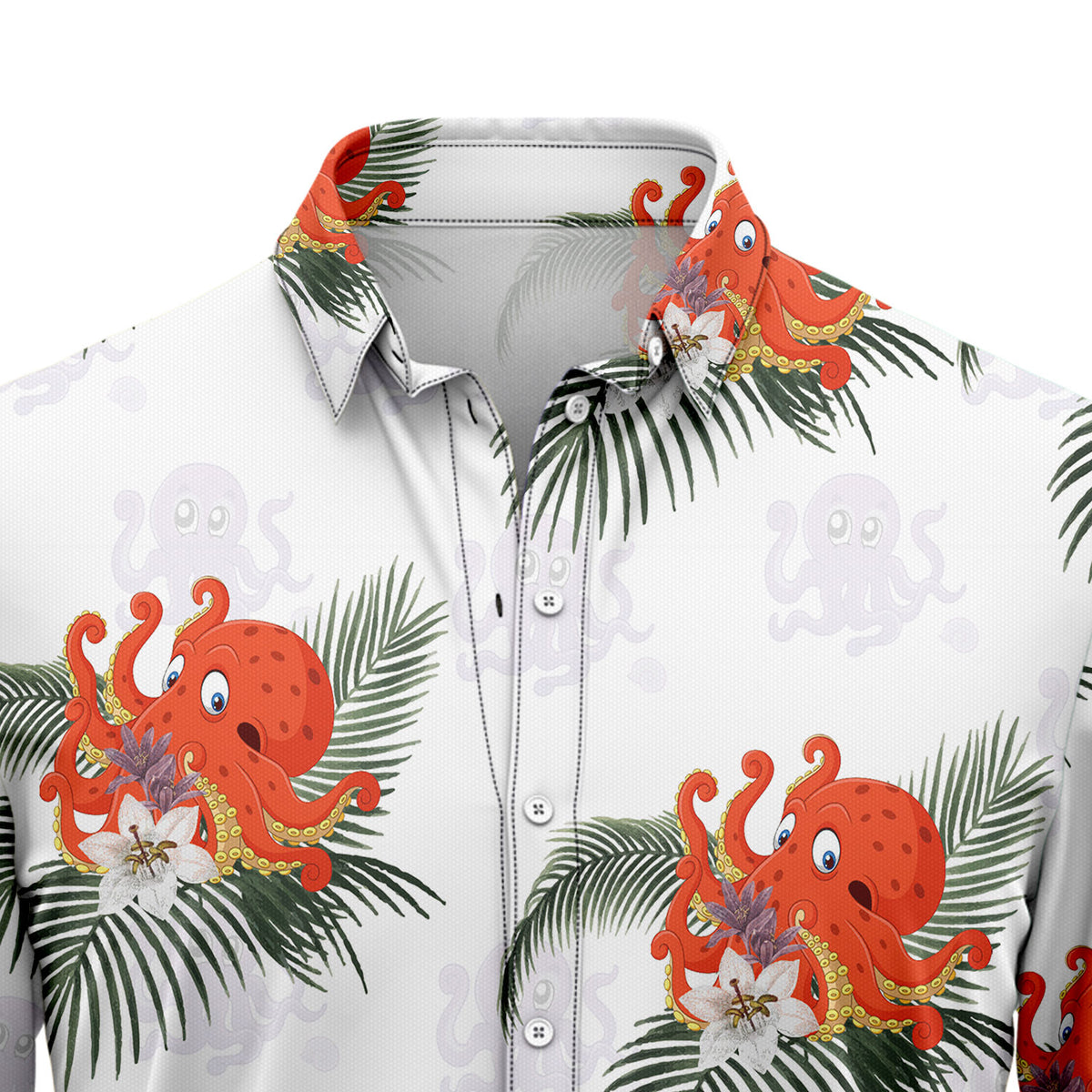 Octopus Tropical H29708 Hawaiian Shirt