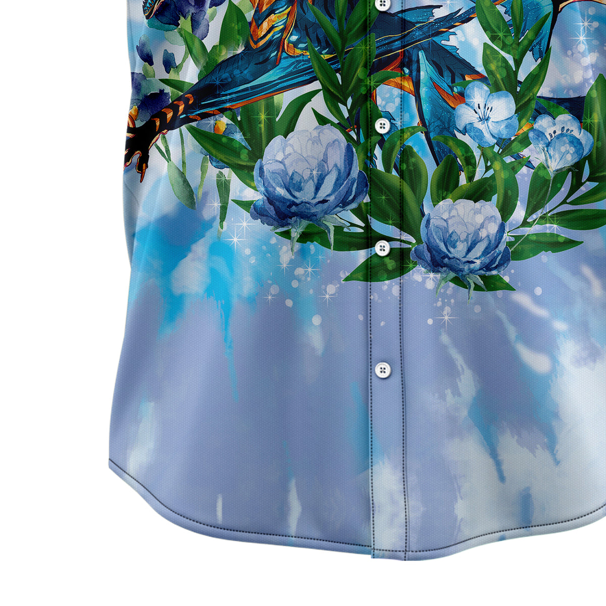 Dragon Tie Dye H97325 Hawaiian Shirt