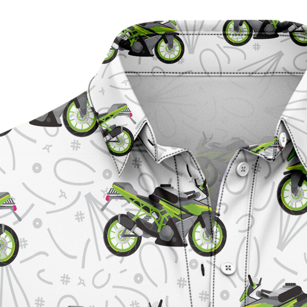 Amazing Motorcycle Sport HT10711 Hawaiian Shirt