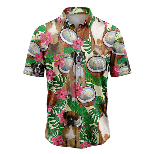Boxer Tropical Coconut G5729 Hawaiian Shirt