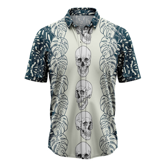 Skull Tropical State Of Mind TY2807 Hawaiian Shirt