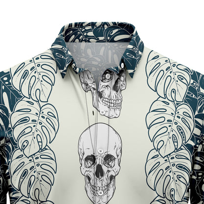 Skull Tropical State Of Mind TY2807 Hawaiian Shirt