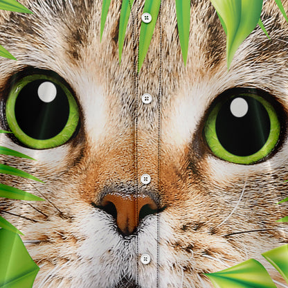 Cat Hiding T2907 Hawaiian Shirt
