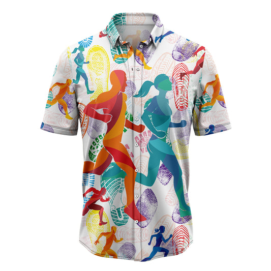 Running Lovers D1007 Hawaiian Shirt
