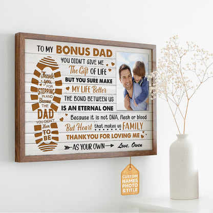 You Didn't Give Me The Gift Of Life Custom Image Poster