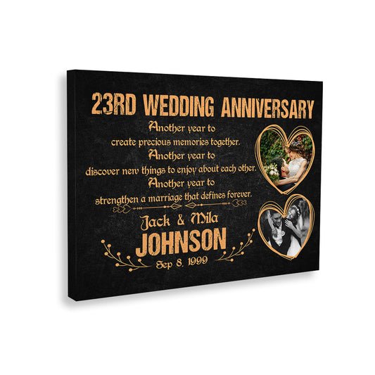 23rd Wedding Anniversary Another Year To Create Memories Together