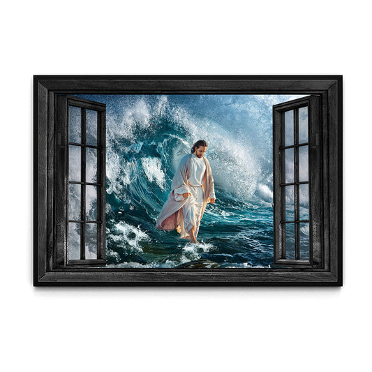 Jesus Christian Don’t Be Afraid Just Have Faith Poster
