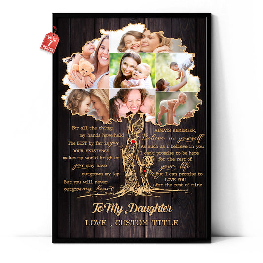 Always Remember Believe In Yourself Personalized Vertical Poster